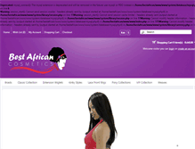 Tablet Screenshot of bestafrican.biz